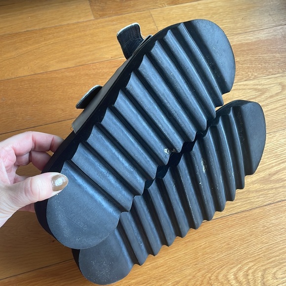 Moschino Buckle Double Strap Sandals - Picture 5 of 6